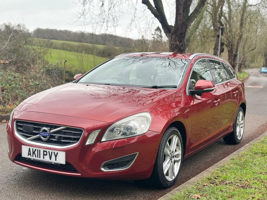 Volvo V60 1.6D Drive Se Lux Euro 5 Ss AK11PVY Red #2