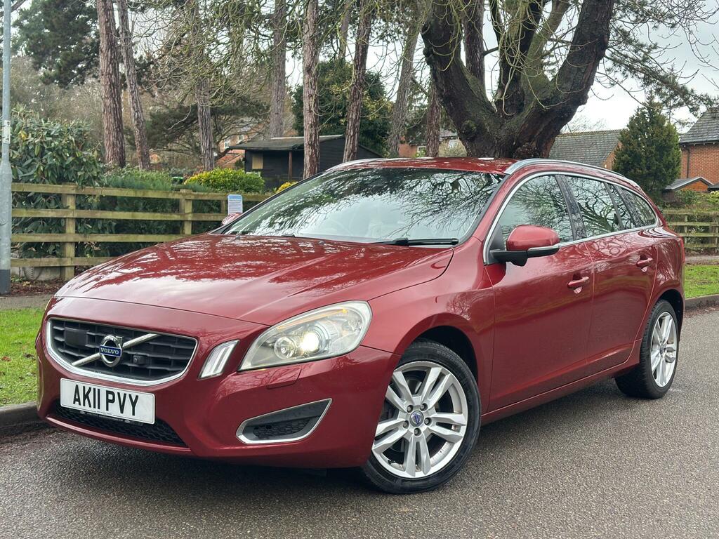 Volvo V60 1.6D Drive Se Lux Euro 5 Ss Red