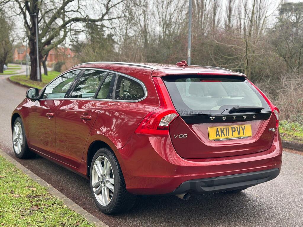 Volvo V60 1.6D Drive Se Lux Euro 5 Ss AK11PVY Red #4