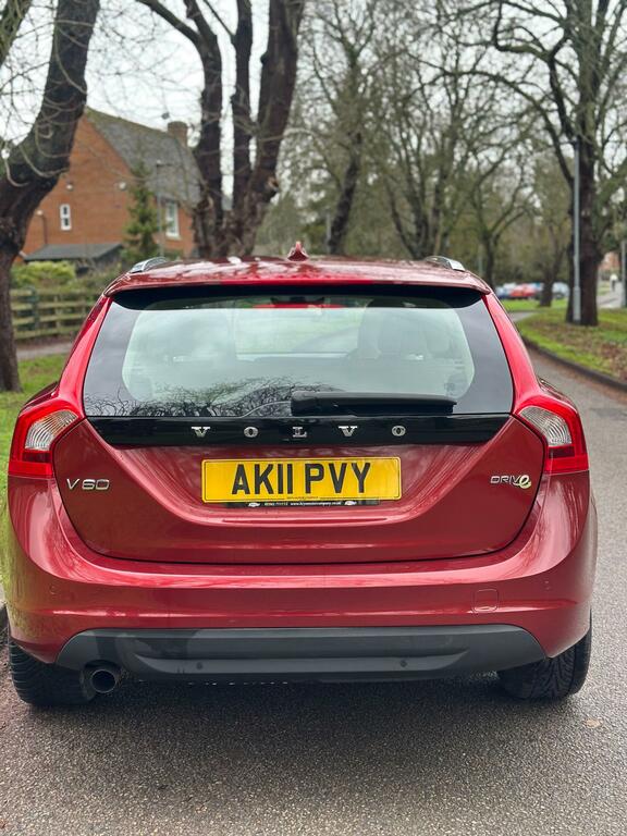 Volvo V60 1.6D Drive Se Lux Euro 5 Ss AK11PVY Red #6