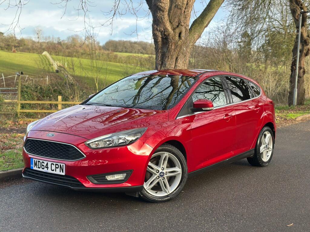 Ford Focus 1.5 Tdci Zetec Euro 6 Ss MD64CPN Red