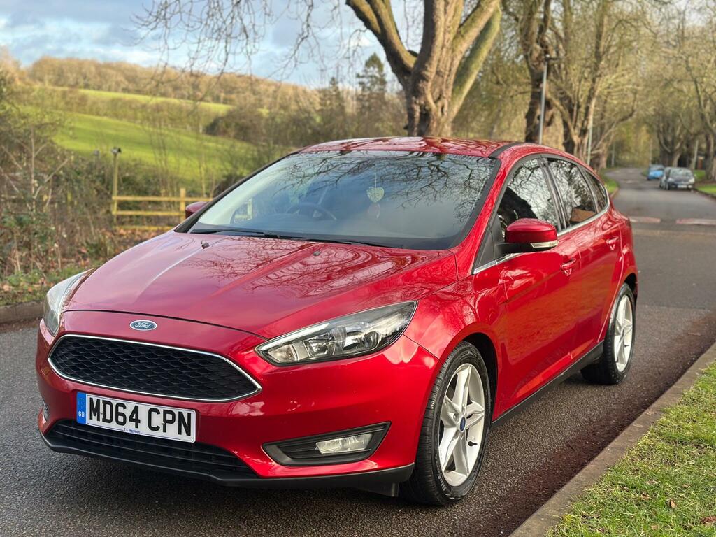 Ford Focus 1.5 Tdci Zetec Euro 6 Ss MD64CPN Red #5