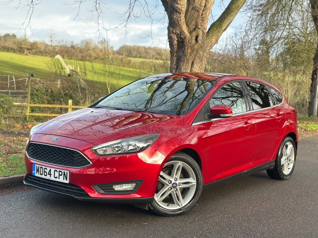 Ford Focus 1.5 Tdci Zetec Euro 6 Ss MD64CPN Red #2