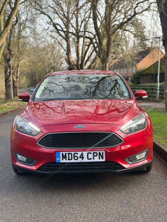 Ford Focus 1.5 Tdci Zetec Euro 6 Ss MD64CPN Red #6