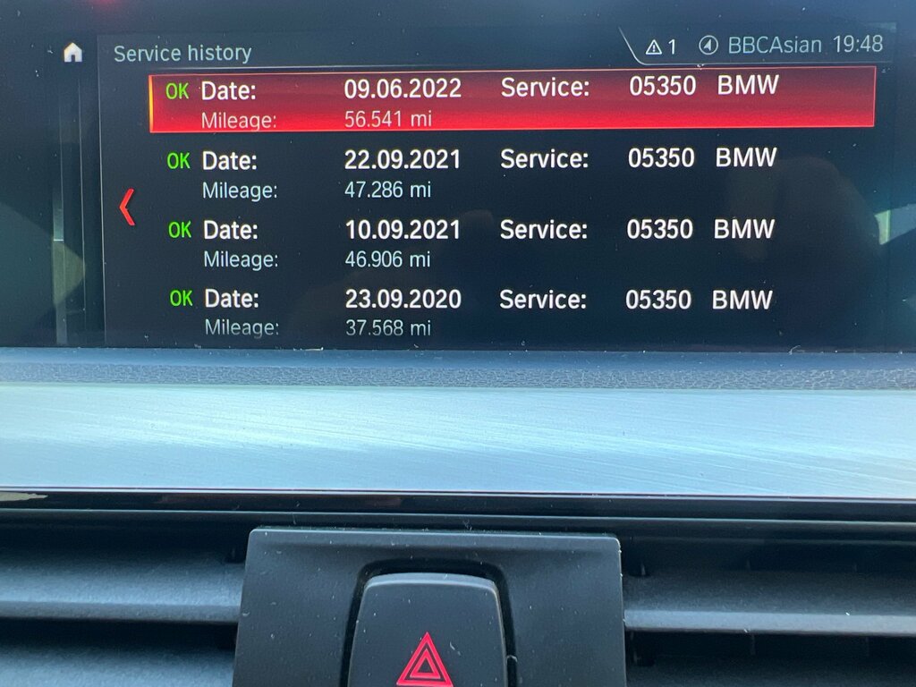 BMW 4 Series 420D 190 M Sport Professional Media YE68ELC Blue #4