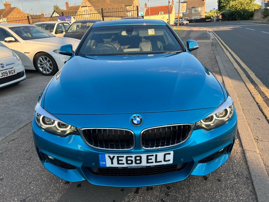 BMW 4 Series 420D 190 M Sport Professional Media YE68ELC Blue #2