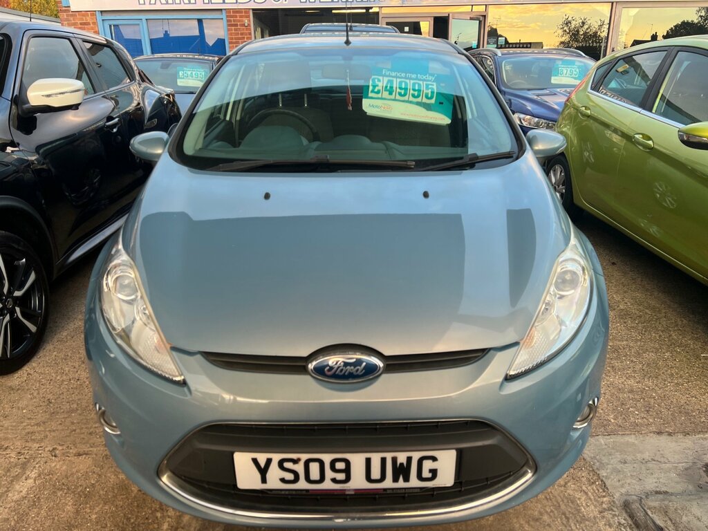 Ford Fiesta 1.4 Tdci Zetec Hatchback 110 G Blue