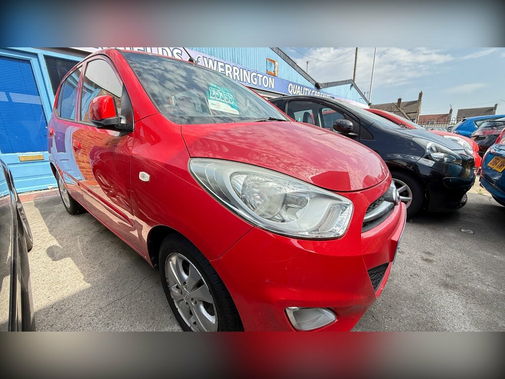 Hyundai I10 1.2 Active Hatchback Euro 5 85 Red #2