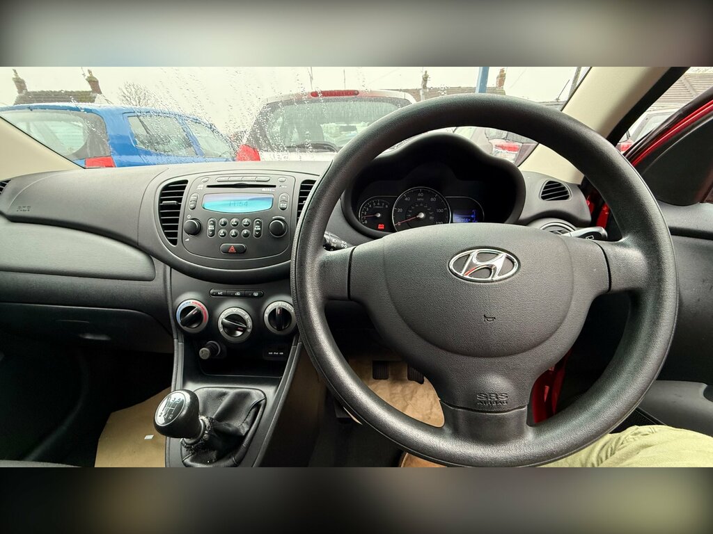Hyundai I10 1.2 Active Hatchback Euro 5 85 Red #5