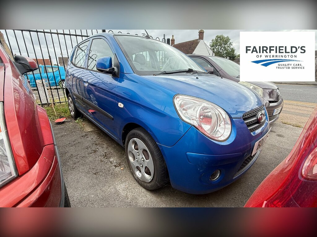 Kia Picanto 1.1 Graphite Hatchback 114 Gkm Blue