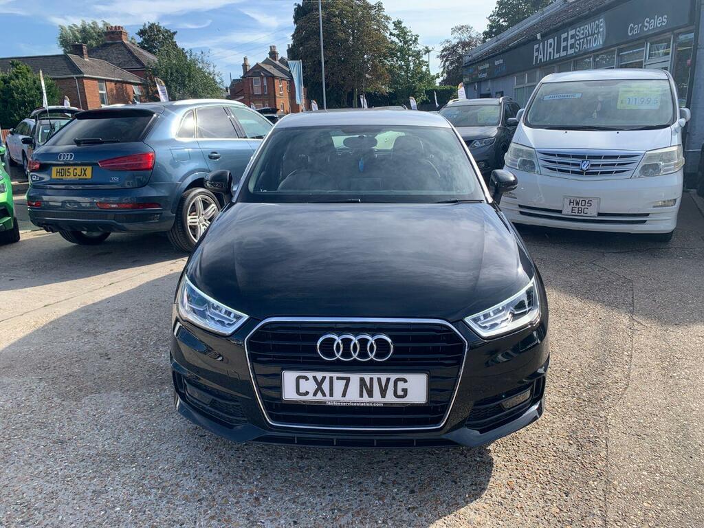 Audi A1 Hatchback 1.4 Tfsi S Line 2017 CX17NVG Black #3