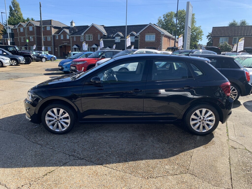 Volkswagen Polo Hatchback 1.0 Tsi Sel 2021 AJ21SFX Black #5