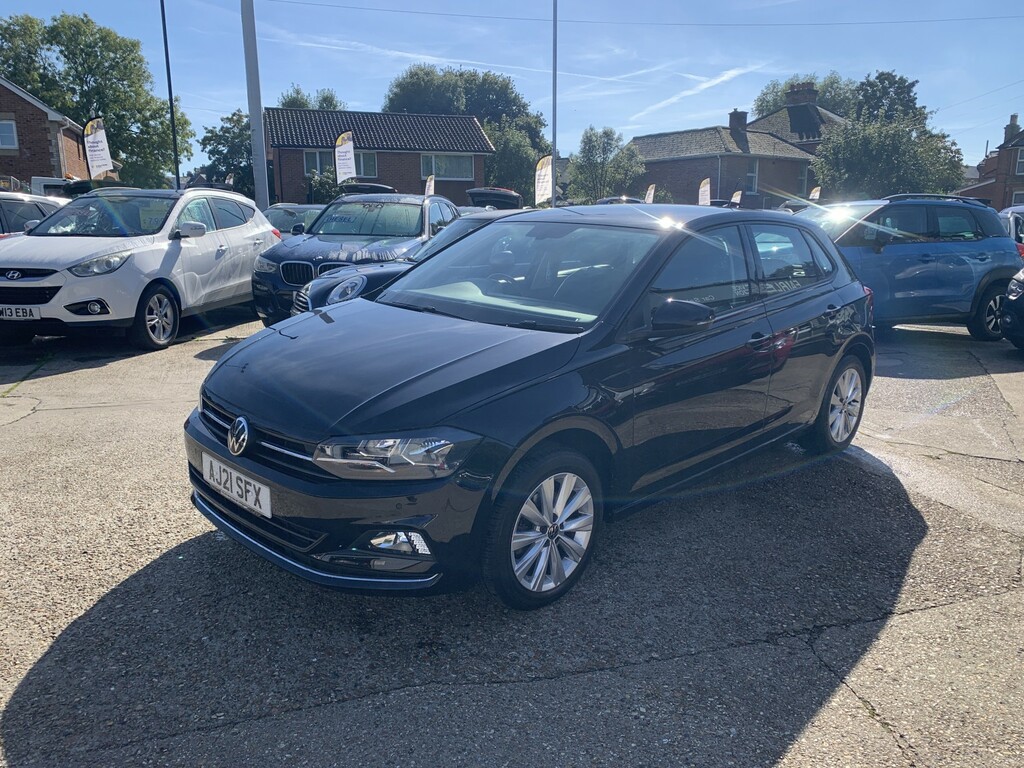 Volkswagen Polo Hatchback 1.0 Tsi Sel 2021 AJ21SFX Black #4