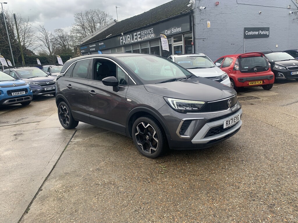 Vauxhall Crossland Suv 1.5 Turbo D Elite Edition 2022 RX71EYG Grey #2