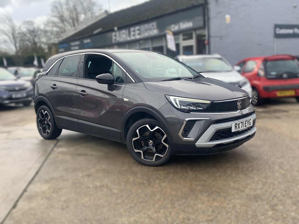 Vauxhall Crossland Suv 1.5 Turbo D Elite Edition 2022 Grey