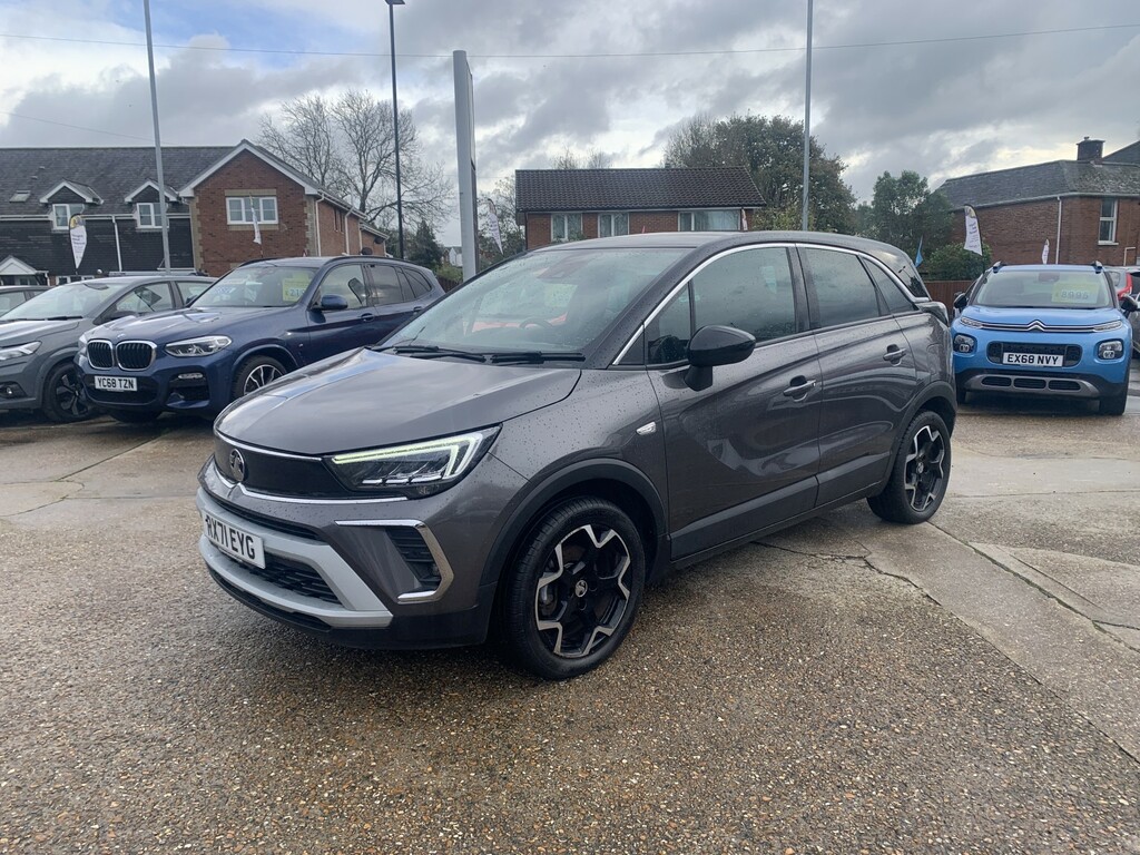 Vauxhall Crossland Suv 1.5 Turbo D Elite Edition 2022 RX71EYG Grey #4