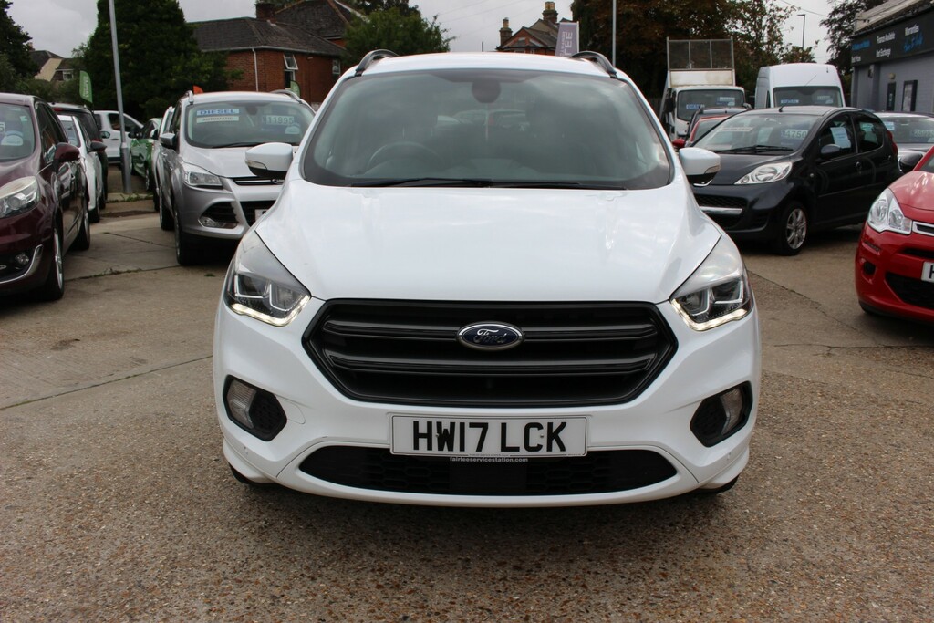 Ford Kuga Suv 2.0 Tdci Ecoblue St-line 2017 HW17LCK White #3