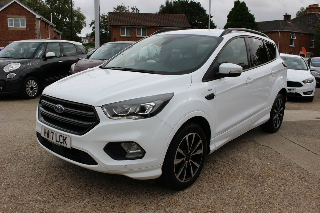 Ford Kuga Suv 2.0 Tdci Ecoblue St-line 2017 HW17LCK White #4