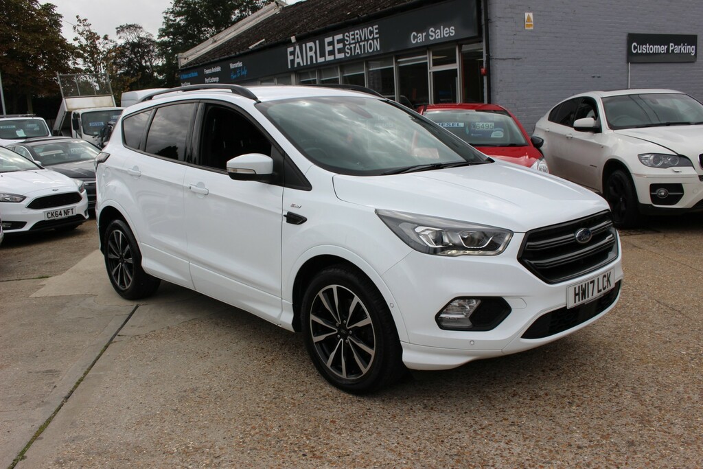 Ford Kuga Suv 2.0 Tdci Ecoblue St-line 2017 HW17LCK White #2
