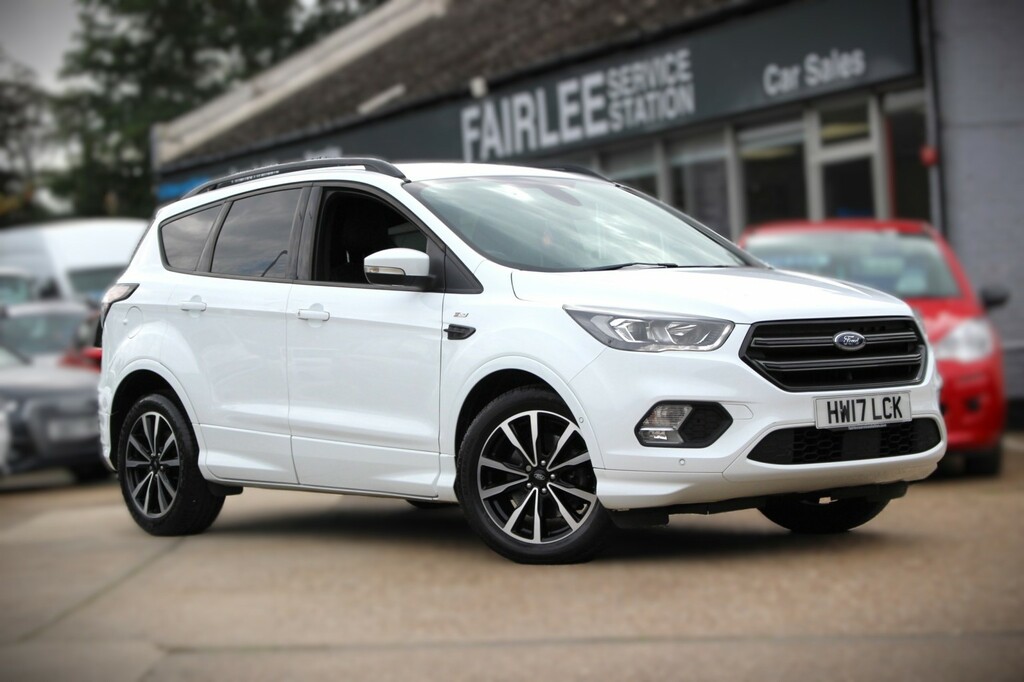 Ford Kuga Suv 2.0 Tdci Ecoblue St-line 2017 White