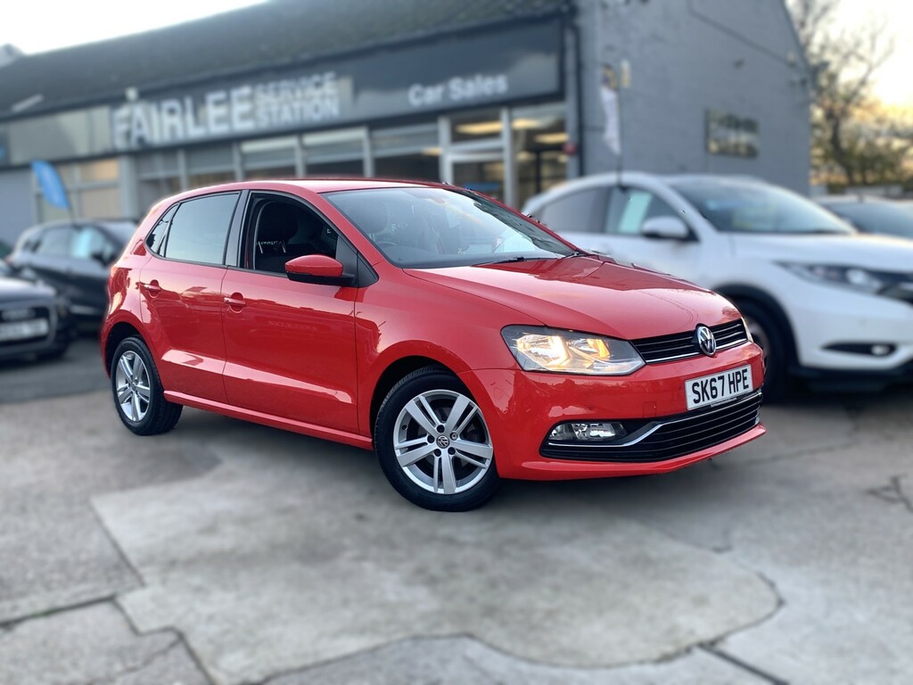 Volkswagen Polo Hatchback 1.2 Tsi Match Edition 2017 Red
