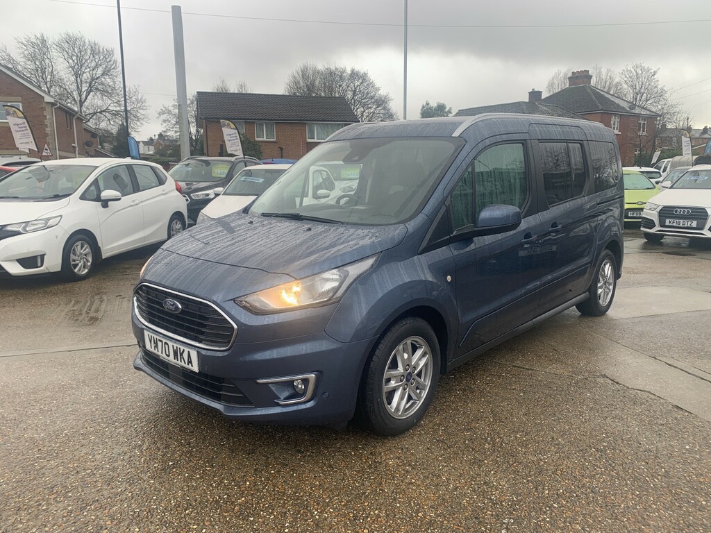 Ford Grand Tourneo Connect Mpv 1.5 Tourneo Connect Titanium Grand Tourneo 1.5 YM70WKA Blue #4