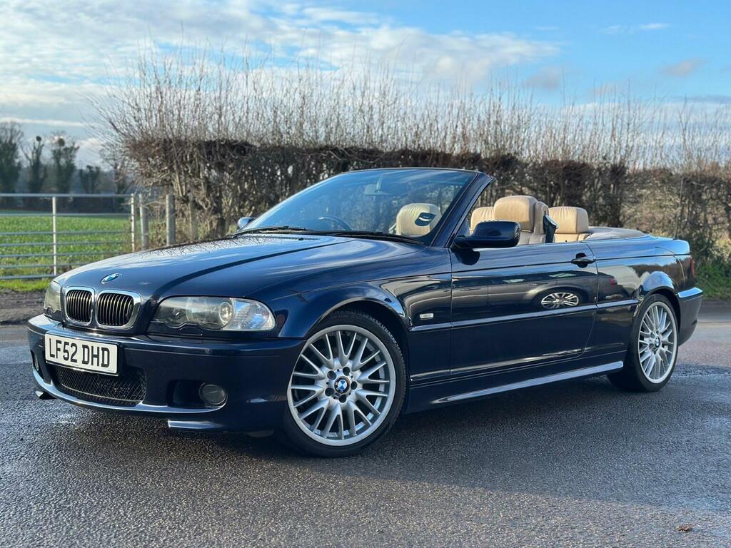 BMW 3 Series Convertible 2.5 325Ci 325 Sport 200252 Blue #3