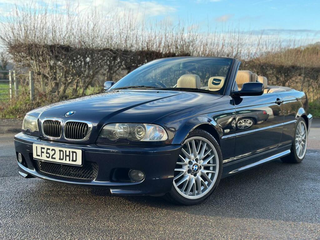 BMW 3 Series Convertible 2.5 325Ci 325 Sport 200252 Blue #2