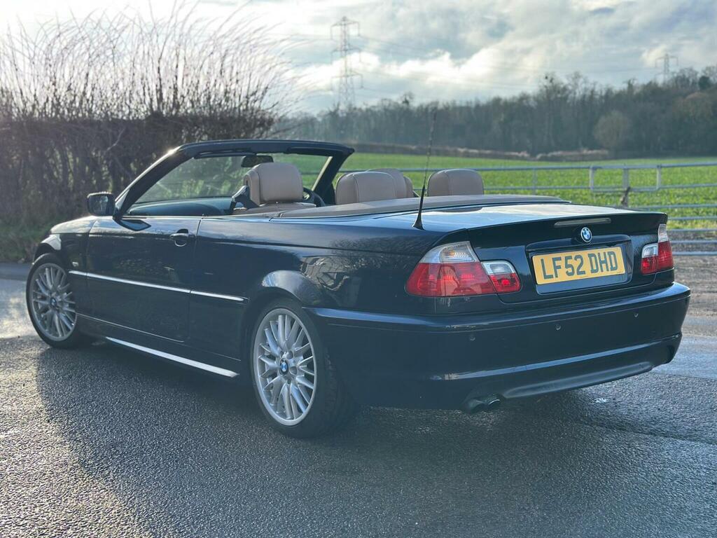 BMW 3 Series Convertible 2.5 325Ci 325 Sport 200252 Blue #6