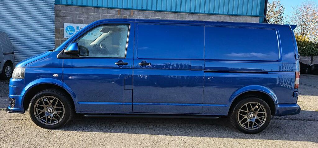 Volkswagen Transporter Panel Van 2.0 Tdi T30 Lwb 6 Speed 140Bhp 2012 KIG9165 Blue #4