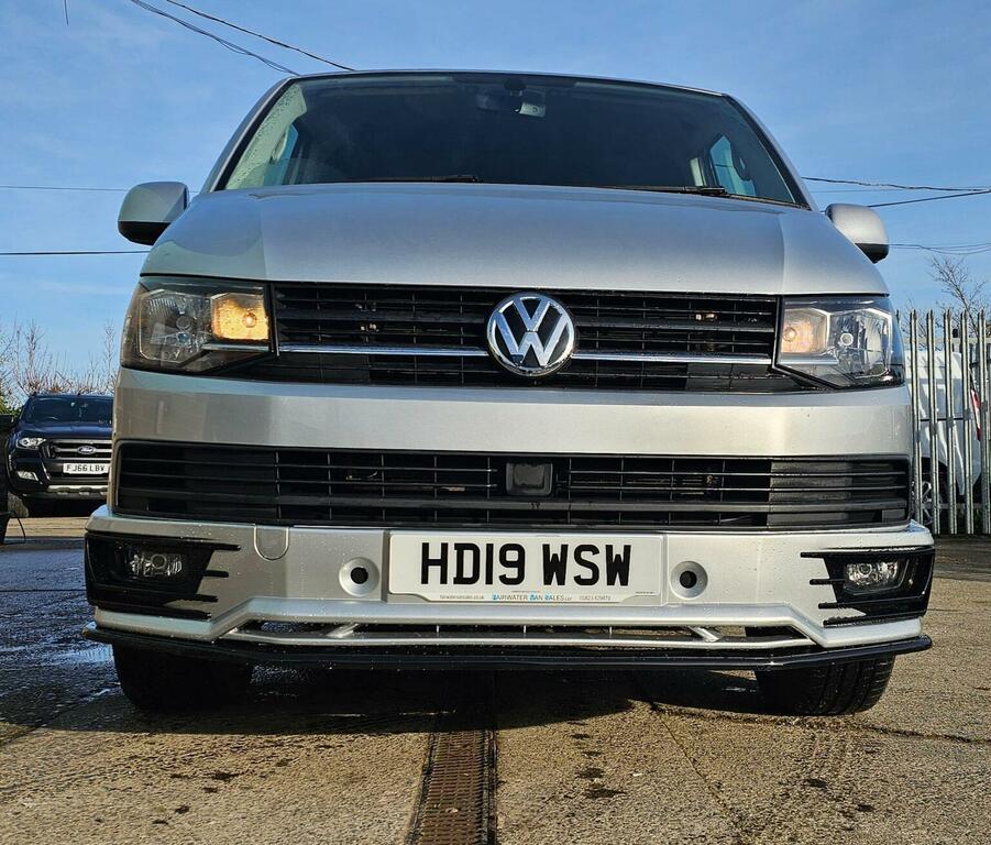 Volkswagen Transporter Combi Van 2.0 Tdi T32 Bluemotion Tech Highline Kom HD19WSW Silver #2