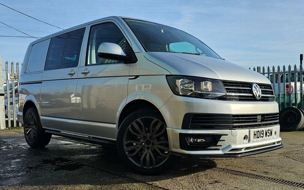 Volkswagen Transporter Combi Van 2.0 Tdi T32 Bluemotion Tech Highline Kom Silver