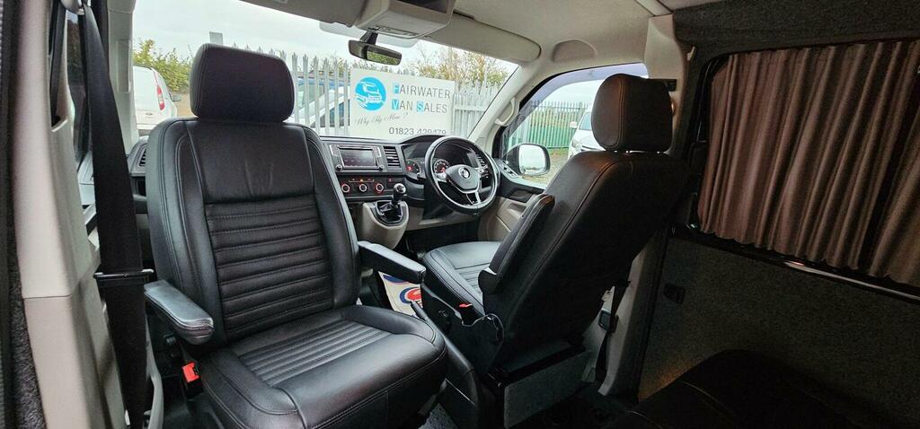 Volkswagen Transporter Combi Van 2.0 Tdi T32 Bluemotion Tech Highline Kom FL69AWZ Black #3