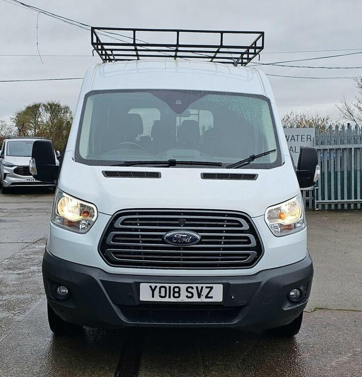 Ford Transit Custom Minibus 2.2 Tdci 350 Hdt Trend L2 H2 201818 White #2