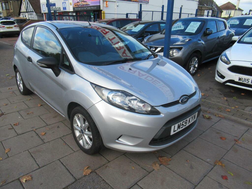 Ford Fiesta Van 1.4 Tdci Base Panel Van Silver #3