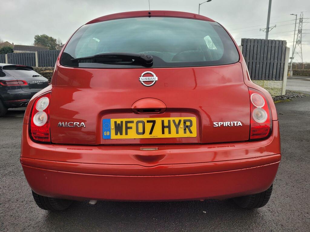 Nissan Micra 1.2 16V Spirita Red #6