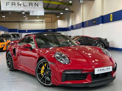 Porsche 911 3.7T 992 Turbo Red