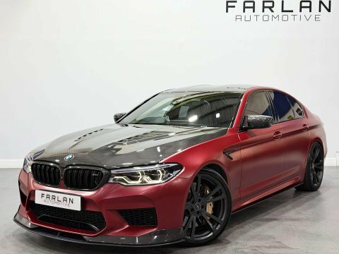 BMW M5 4.4 V8 Saloon EV11GEM White #3