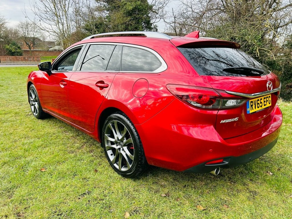 Mazda 6 2.2 D Sport Nav 173 Bhp Red #4