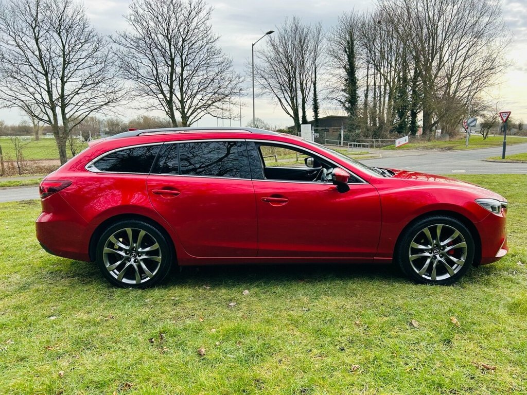 Mazda 6 2.2 D Sport Nav 173 Bhp Red #2