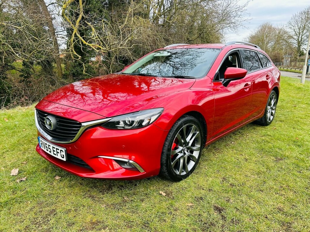 Mazda 6 2.2 D Sport Nav 173 Bhp Red #5