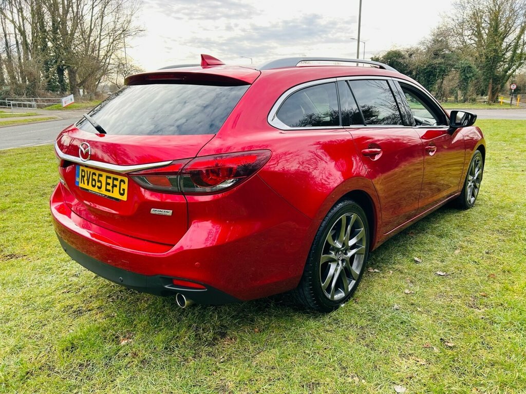 Mazda 6 2.2 D Sport Nav 173 Bhp Red #3