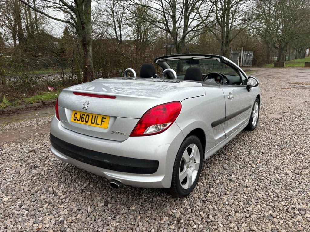 Peugeot 207 Convertible GJ60ULF Silver #6