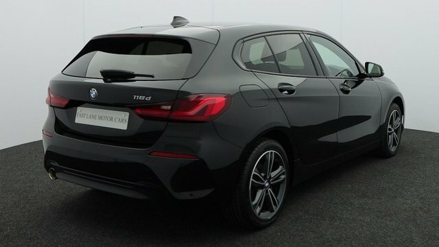 BMW 1 Series 1.5 116D Sport Lcp NU72GPV Black #6
