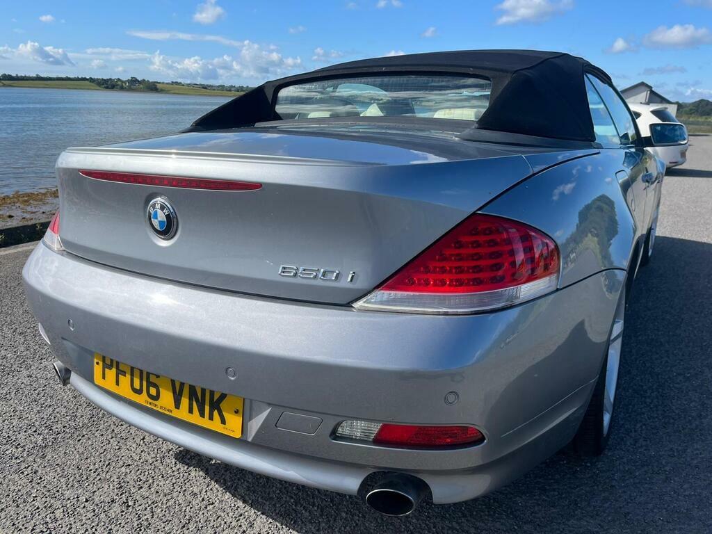 BMW 6 Series 4.8 650I V8 Sport Euro 4 Silver #5
