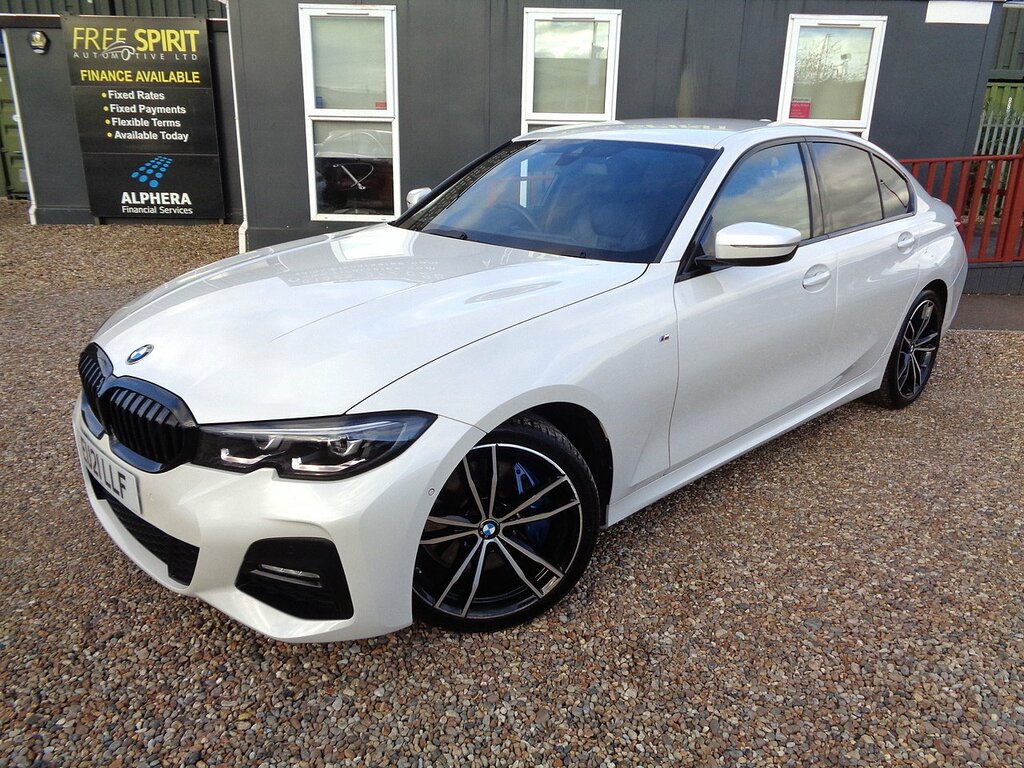 BMW 3 Series 320D Mht M Sport EU21LLF White #4