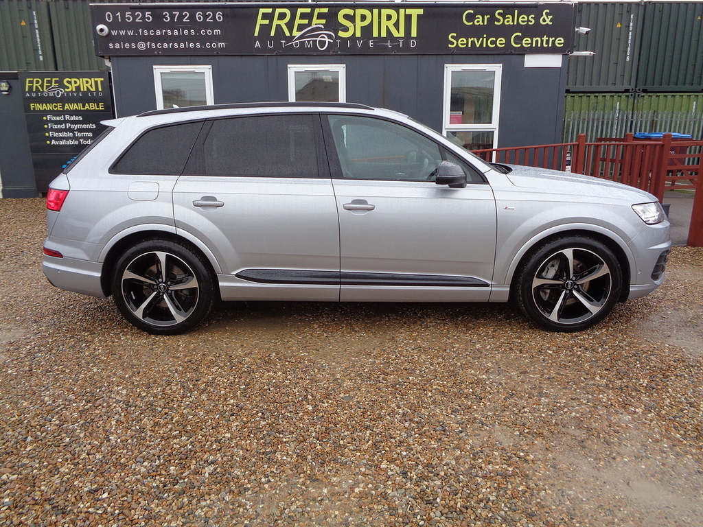 Audi Q7 Tdi V6 Black Edition KY68XEO Silver #5