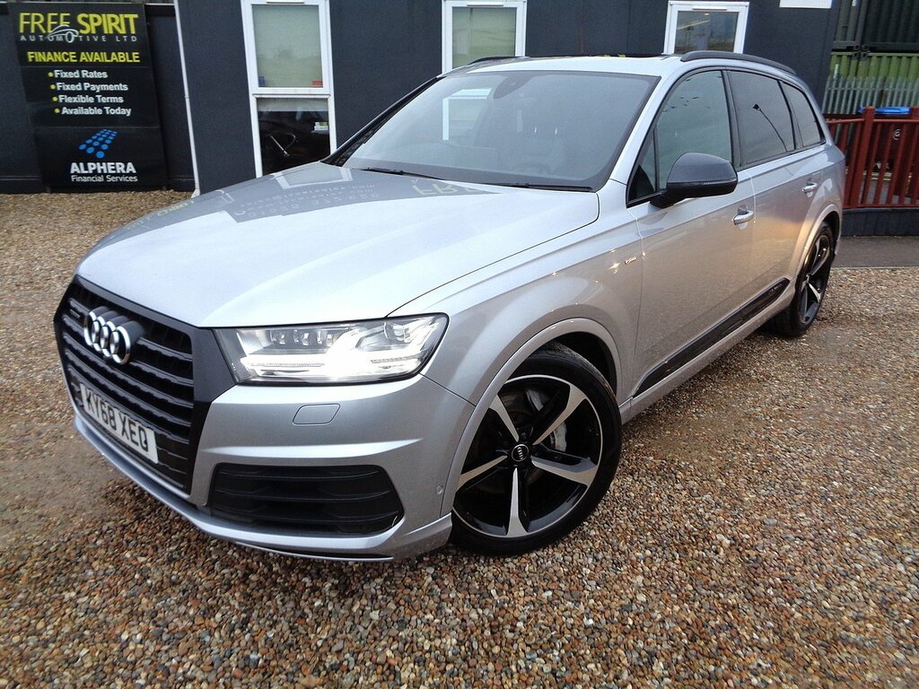 Audi Q7 Tdi V6 Black Edition KY68XEO Silver #4