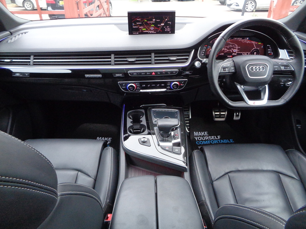 Audi Q7 Tdi V6 Black Edition KY68XEO Silver #3