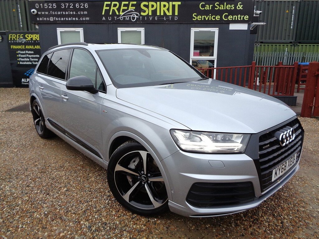 Audi Q7 Tdi V6 Black Edition Silver